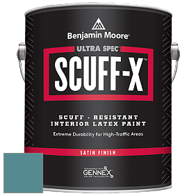 Benjamin Moore 486 Ultra Spec SCUFF-X Interior Satin Finish краска цвет NCS S 4030-B30G 