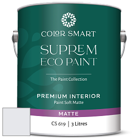 COLOR SMART CS 619 SUPREM ECO PAINT матовая краска цвет NCS S 0603-R60B 