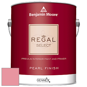 Benjamin Moore 550 Regal Select Waterborne Interior Pearl Finish краска цвет 1334 Pretty in Pink