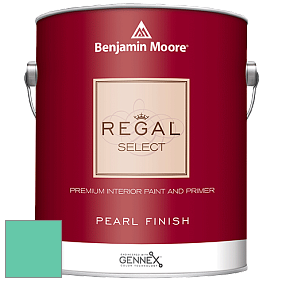 Benjamin Moore 550 Regal Select Waterborne Interior Pearl Finish краска цвет 614 St. Patty's Day