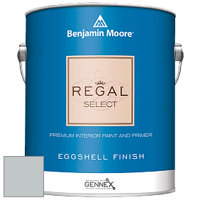 Benjamin Moore 549 Regal Select Waterborne Interior Eggshell Finish краска цвет 1598 Silver Lake
