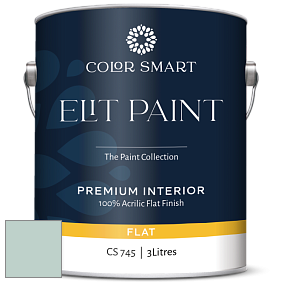 COLOR SMART CS 745 ELIT PAINT глубокоматовая моющаяся краска цвет NCS S 1510-B80G 