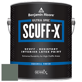 Benjamin Moore 485 Ultra Spec SCUFF-X Interior Eggshell Finish краска цвет 700 Enchanted Forest