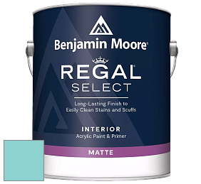 Benjamin Moore 548 IRegal Select Interior Paint - Matte краска цвет 731 Surf City