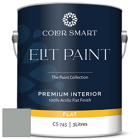 COLOR SMART CS 745 ELIT PAINT глубокоматовая моющаяся краска цвет 1579 Greyhound