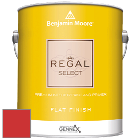 Benjamin Moore 547 Regal Select Waterborne Interior Flat Finish краска цвет RAL 3028 