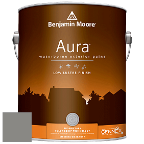 Benjamin Moore Aura 634 Waterborne Exterior Low Lustre Finish краска цвет AF-710 