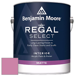 Benjamin Moore 548 IRegal Select Interior Paint - Matte краска цвет 2078-40 Paradise Pink