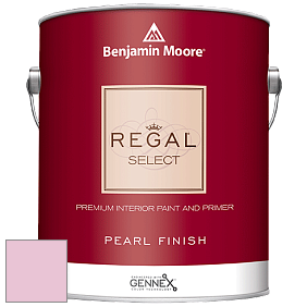 Benjamin Moore 550 Regal Select Waterborne Interior Pearl Finish краска цвет 2080-60 Posy Pink