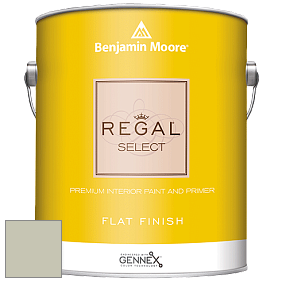Benjamin Moore 547 Regal Select Waterborne Interior Flat Finish краска цвет AF-465 