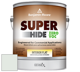 Benjamin Moore 355 Super Hide Zero Voc Interior Flat краска цвет 865 Stonewashed