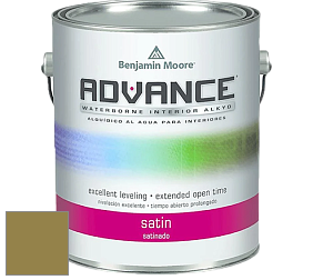 Benjamin Moore 792 Advance Interior Paint-Satin эмаль цвет 2149-20 G.I. Green