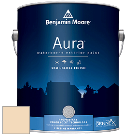 Benjamin Moore Aura 632 Waterborne Exterior Semi-Gloss Finish краска цвет 917 Virginia Beach