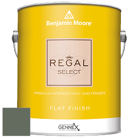 Benjamin Moore 547 Regal Select Waterborne Interior Flat Finish краска цвет 447 Holiday Wreath