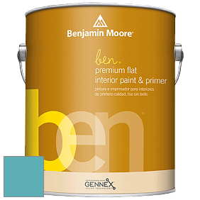 Benjamin Moore Ben W625 Premium Interior Latex Flat краска цвет 753 Santa Clara