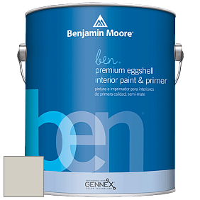 Benjamin Moore Ben W626 Premium Interior Latex Eggshell краска цвет OC-28 Collingwood