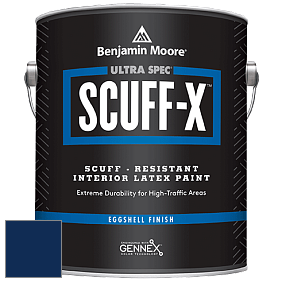 Benjamin Moore 485 Ultra Spec SCUFF-X Interior Eggshell Finish краска цвет RAL 5026 