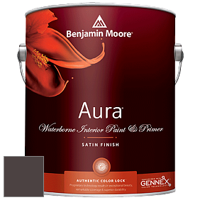 Benjamin Moore Aura 526 Waterborne Interior Satin Finish покрытие цвет AF-180 