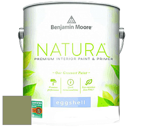 Benjamin Moore 513 Natura Interior Eggshell Finish краска с блеском цвет 433 Forest Hills Green