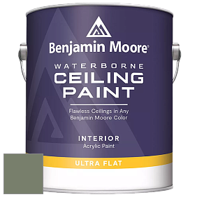 Benjamin Moore 508 Waterborne Ceiling Paint краска для потолков цвет 468 Cambridge Green