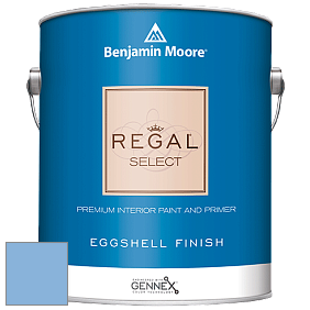 Benjamin Moore 549 Regal Select Waterborne Interior Eggshell Finish краска цвет 816 Aqua Marina