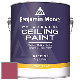 Benjamin Moore 508 Waterborne Ceiling Paint краска для потолков цвет 1350 Aniline Red