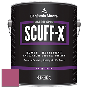 Benjamin Moore 484 Ultra Spec SCUFF-X Interior Matte Finish краска цвет 2078-30 Royal Fuchsia