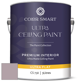 COLOR SMART CS 758 ULTRA CEILING PAINT ультраматовая краска цвет NCS S 3010-R20B 