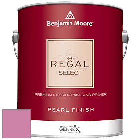 Benjamin Moore 550 Regal Select Waterborne Interior Pearl Finish краска цвет 2078-40 Paradise Pink