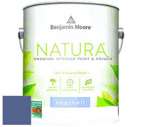Benjamin Moore 513 Natura Interior Eggshell Finish краска с блеском цвет 1421 Bistro Blue