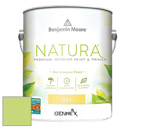 Benjamin Moore 514 Natura Interior Semi-Gloss Finish краска цвет NCS S 0550-G40Y 