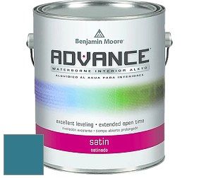 Benjamin Moore 792 Advance Interior Paint-Satin эмаль цвет NCS S 4040-B10G 