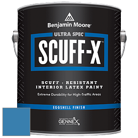Benjamin Moore 485 Ultra Spec SCUFF-X Interior Eggshell Finish краска цвет 797 Athens Blue