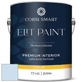 COLOR SMART CS 745 ELIT PAINT глубокоматовая моющаяся краска цвет NCS S 0515-R80B 