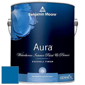 Benjamin Moore Aura 524 Waterborne Interior Eggshell Finish краска цвет NCS S 3065-R90B 
