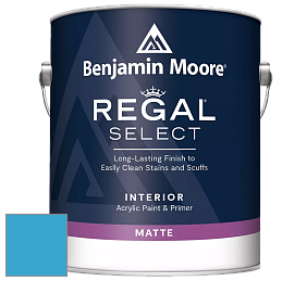 Benjamin Moore 548 IRegal Select Interior Paint - Matte краска цвет 790 Bayberry Blue