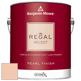 Benjamin Moore 550 Regal Select Waterborne Interior Pearl Finish краска цвет 2167-50 Perfect Peach