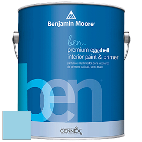 Benjamin Moore Ben W626 Premium Interior Latex Eggshell краска цвет 780 Crisp Morning Air