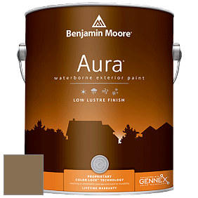 Benjamin Moore Aura 634 Waterborne Exterior Low Lustre Finish краска цвет 237 Silken Moss
