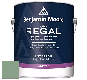 Benjamin Moore 548 IRegal Select Interior Paint - Matte краска цвет 628 Winchester Sage