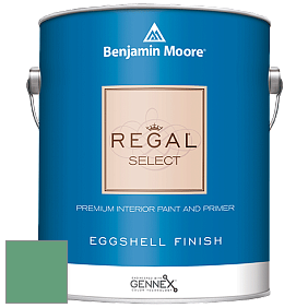 Benjamin Moore 549 Regal Select Waterborne Interior Eggshell Finish краска цвет 587 Scotch Plains Green