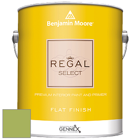 Benjamin Moore 547 Regal Select Waterborne Interior Flat Finish краска цвет 413 Blooming Grove
