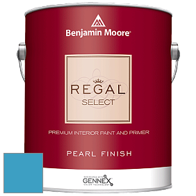 Benjamin Moore 550 Regal Select Waterborne Interior Pearl Finish краска цвет 783 Lake Tahoe
