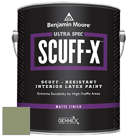 Benjamin Moore 484 Ultra Spec SCUFF-X Interior Matte Finish краска цвет 440 Land of Liberty
