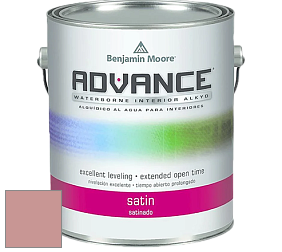 Benjamin Moore 792 Advance Interior Paint-Satin эмаль цвет 2091-50 Rosy Tan