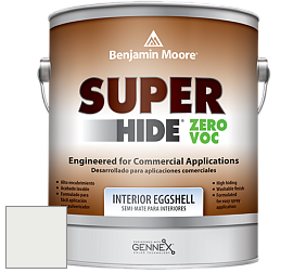 Benjamin Moore 357 Super Hide Zero Voc Interior Eggshell краска цвет 872 White Christmas