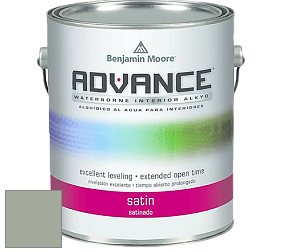 Benjamin Moore 792 Advance Interior Paint-Satin эмаль цвет AF-470 