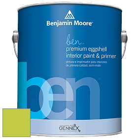 Benjamin Moore Ben W626 Premium Interior Latex Eggshell краска цвет NCS S 0565-G50Y 