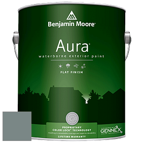 Benjamin Moore Aura 629 Waterborne Exterior Flat Finish краска цвет HC-161 BM HC-161