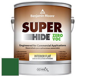 Benjamin Moore 355 Super Hide Zero Voc Interior Flat краска цвет RAL 6002 